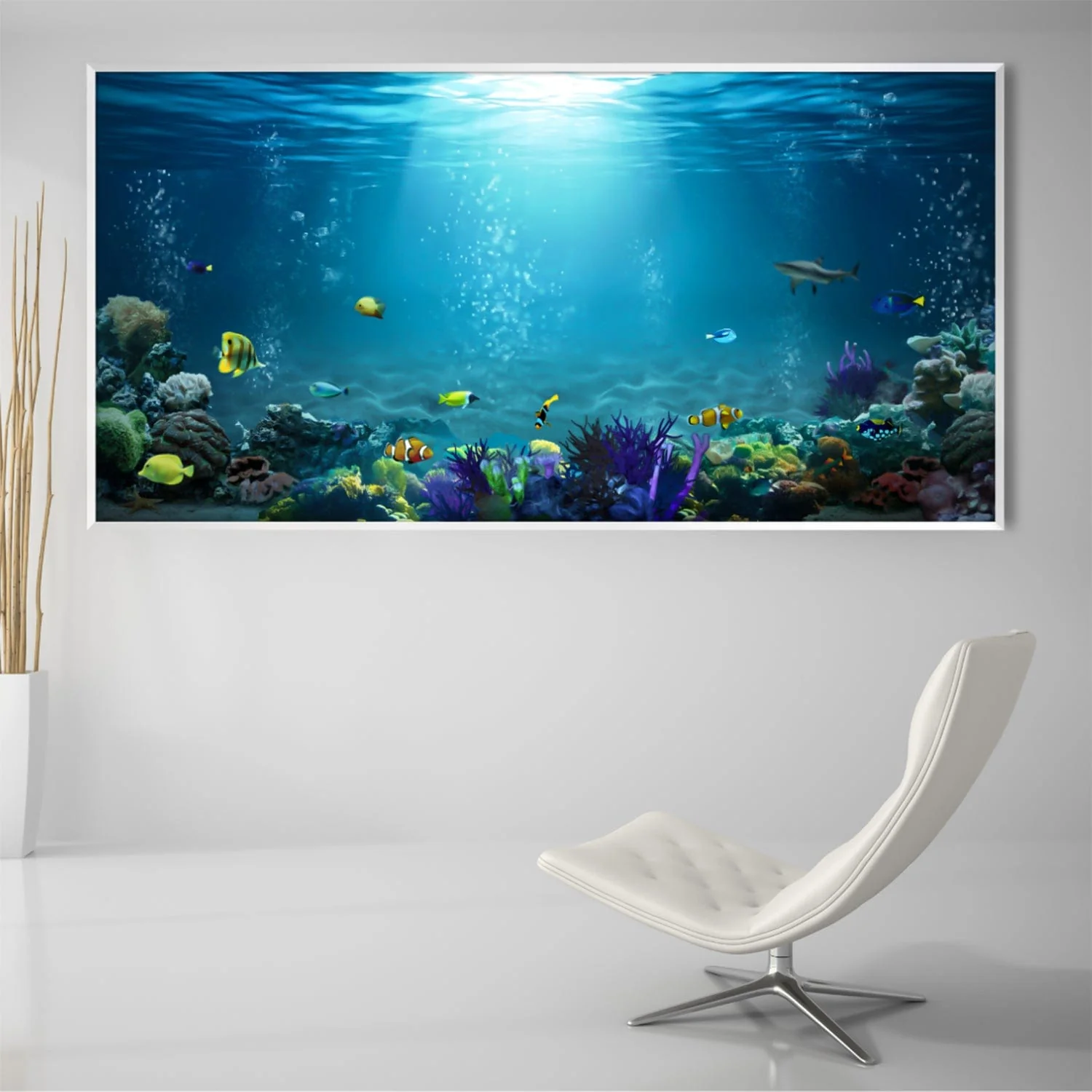 Underwater Beauty Canvas - Image 3