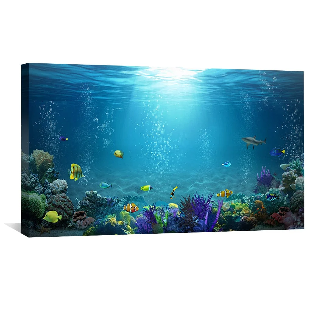 Underwater Beauty Canvas - Image 4