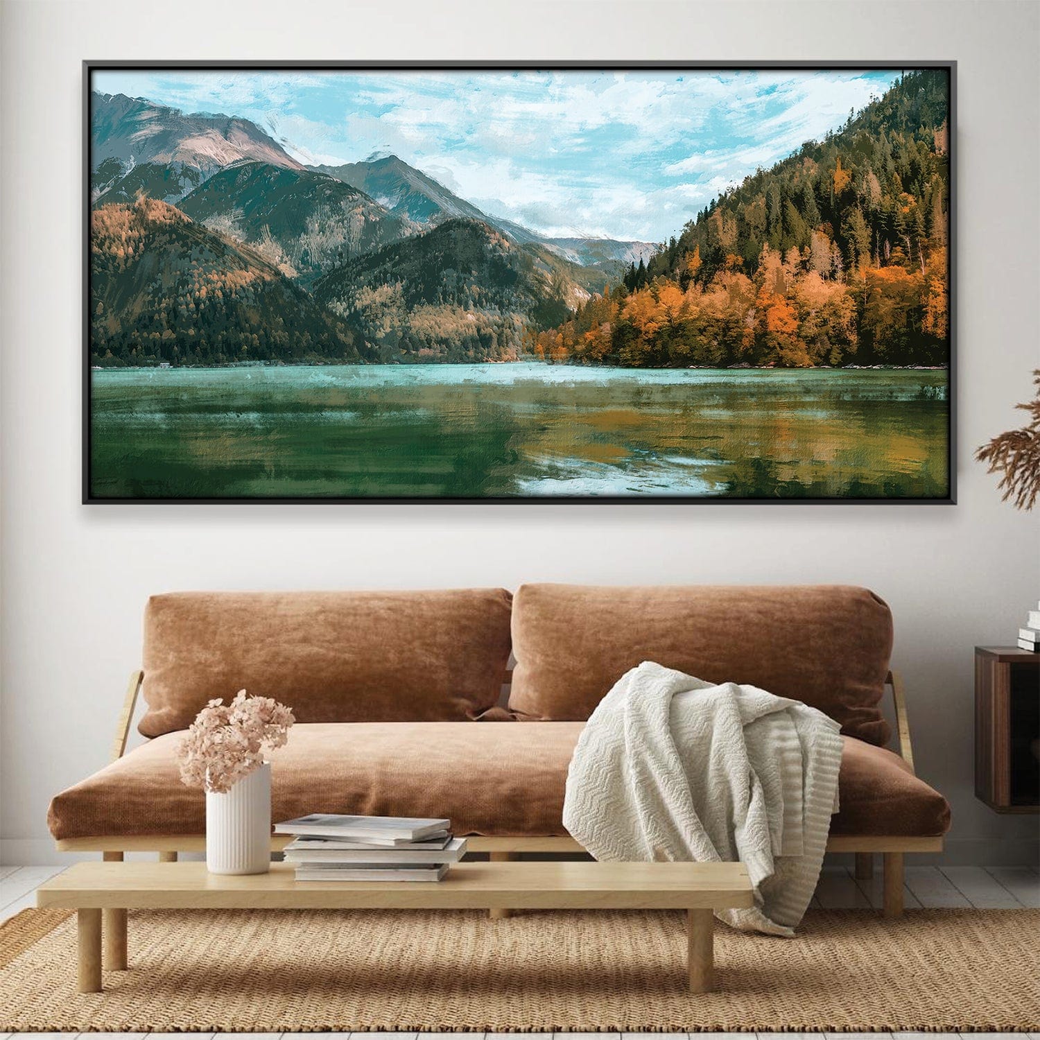 Valley to the Lake Canvas