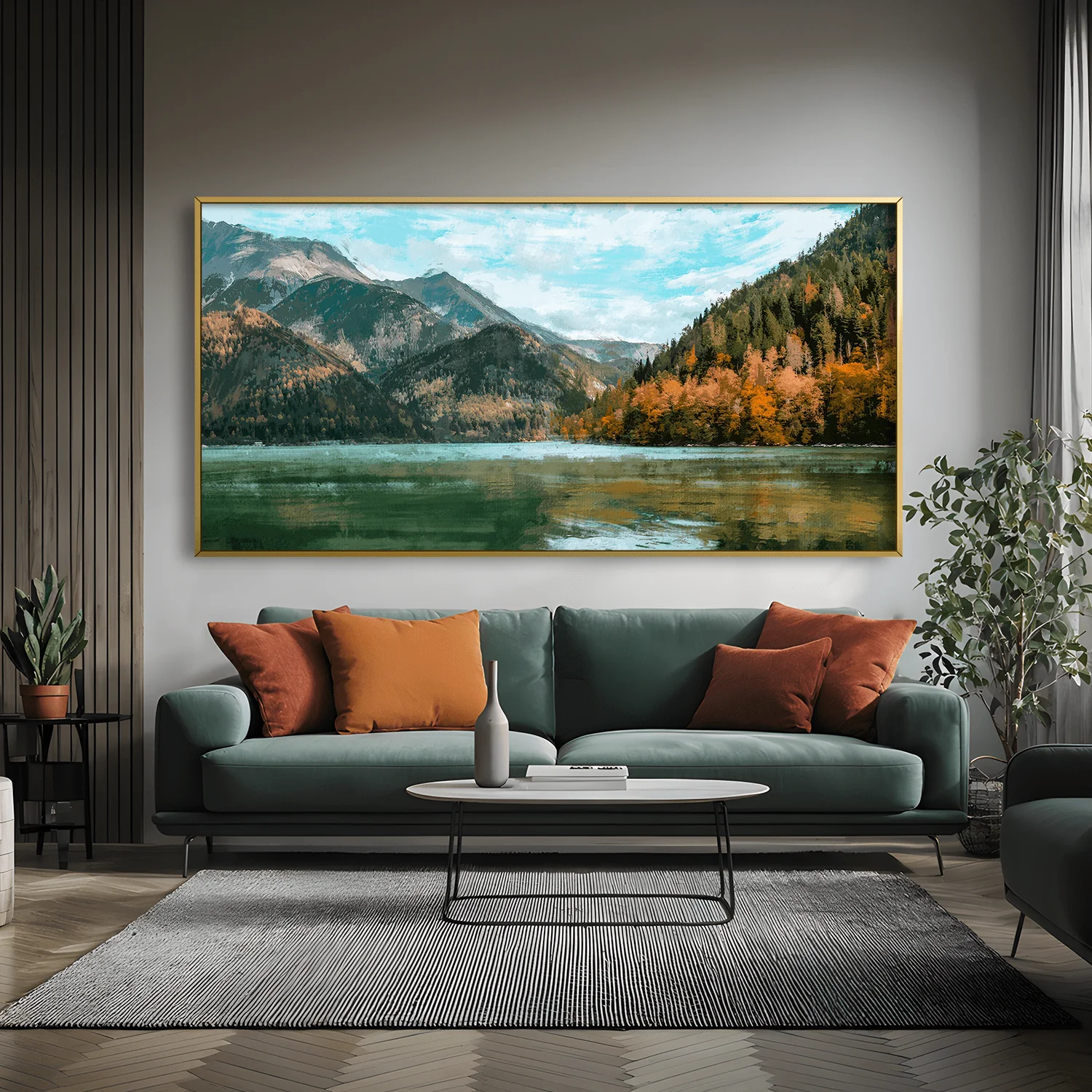 Valley to the Lake Canvas - Image 2