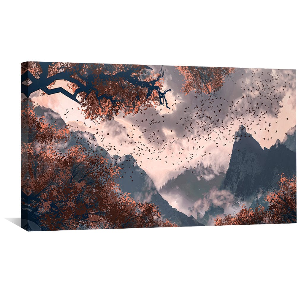Veil of Autumn Canvas - Image 4