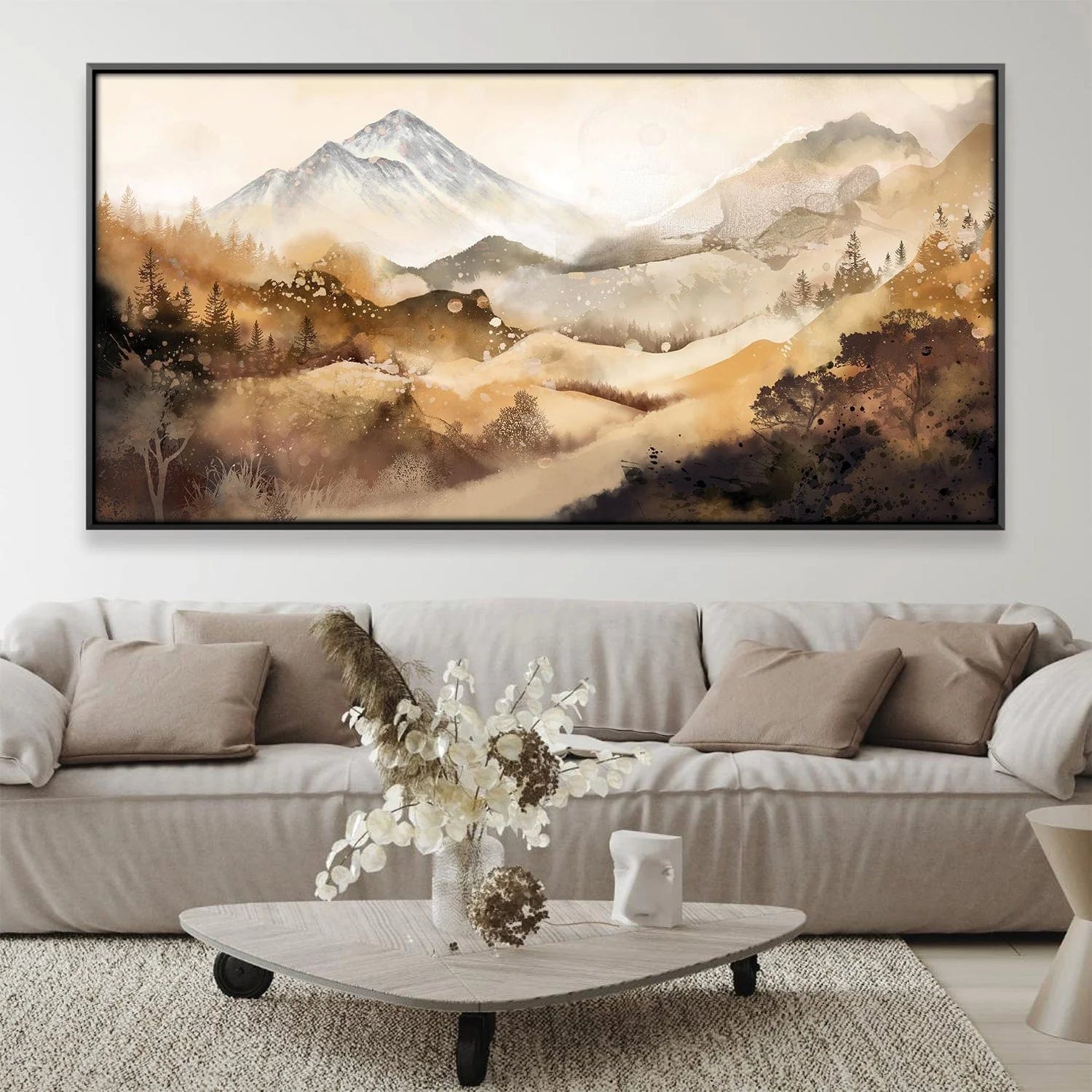 Veil of the Valley Canvas