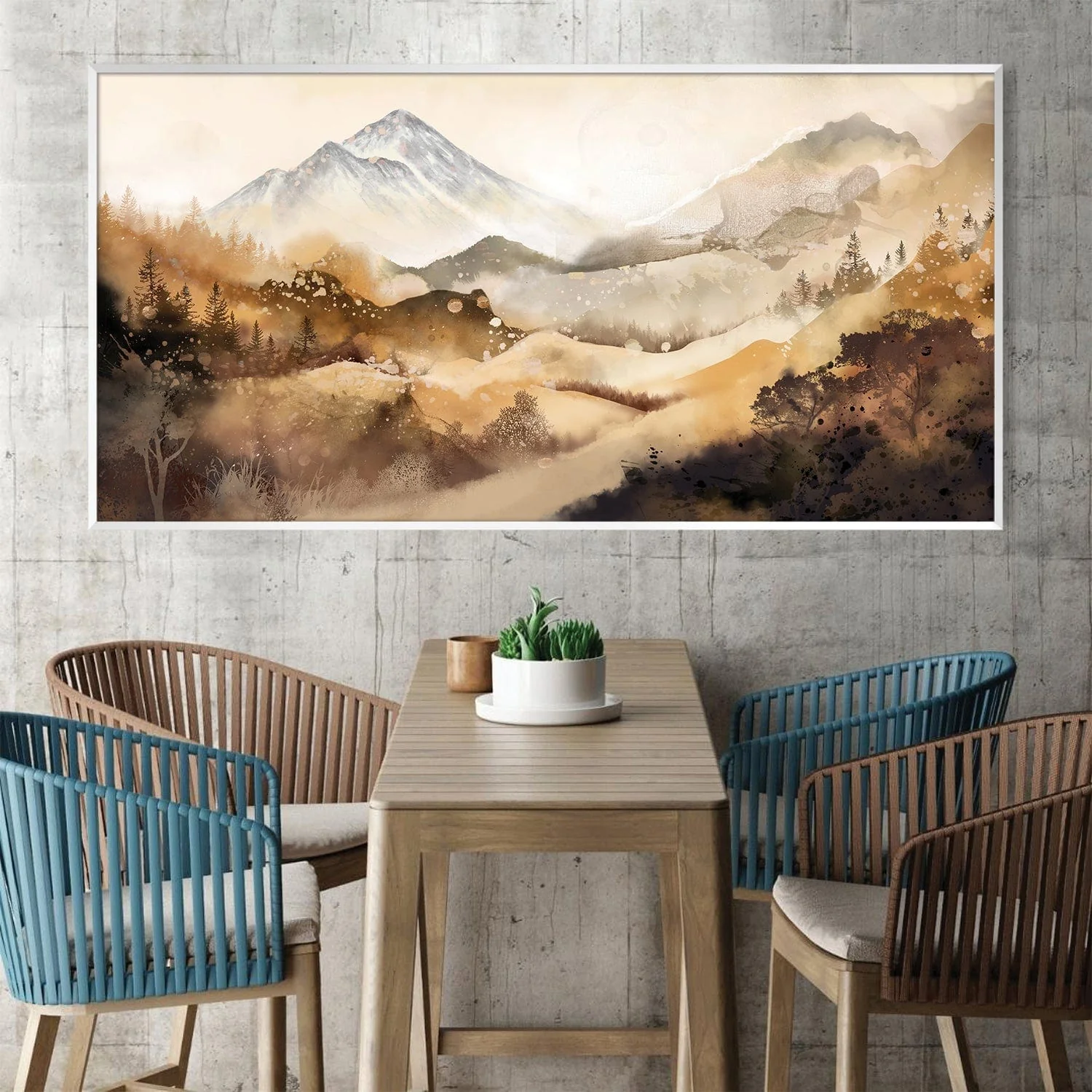 Veil of the Valley Canvas - Image 3