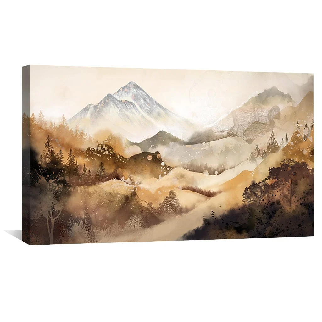 Veil of the Valley Canvas - Image 4