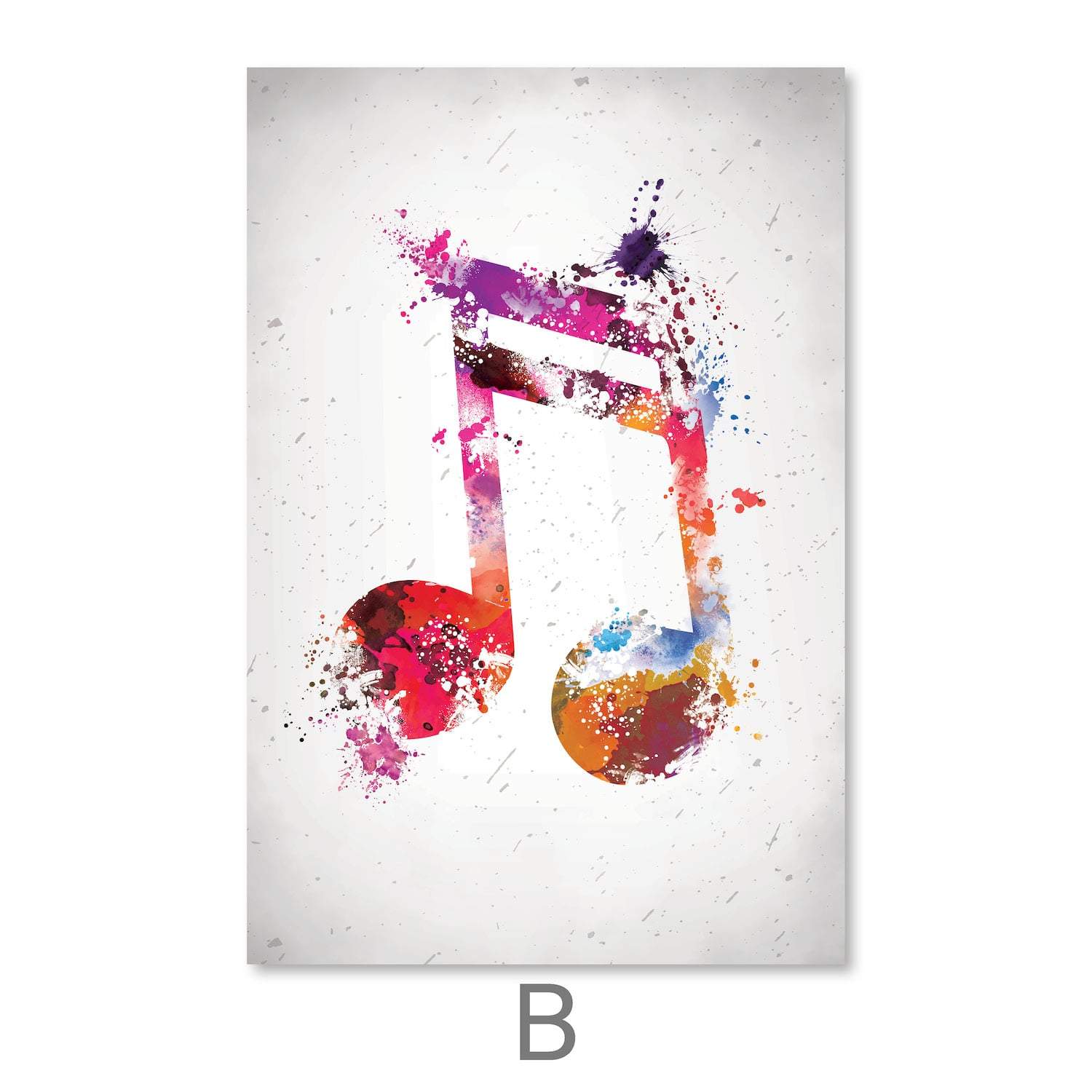 Vibing Musical Notes Canvas - Image 4