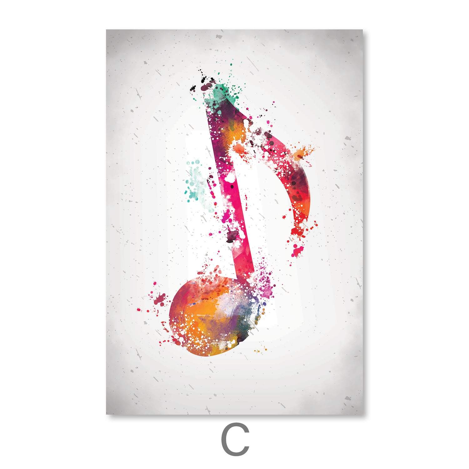 Vibing Musical Notes Canvas - Image 5