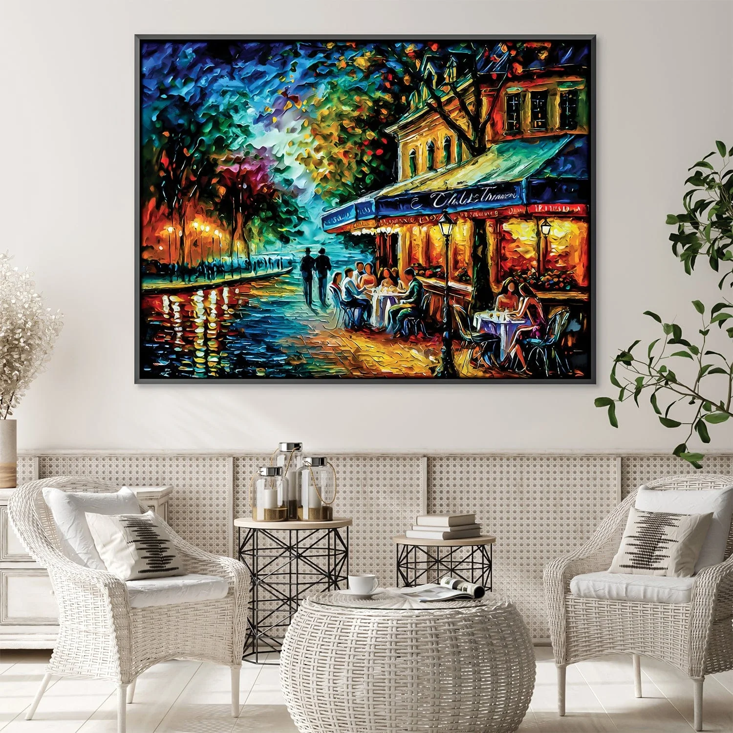 Warm Paris Nights Canvas - Image 4