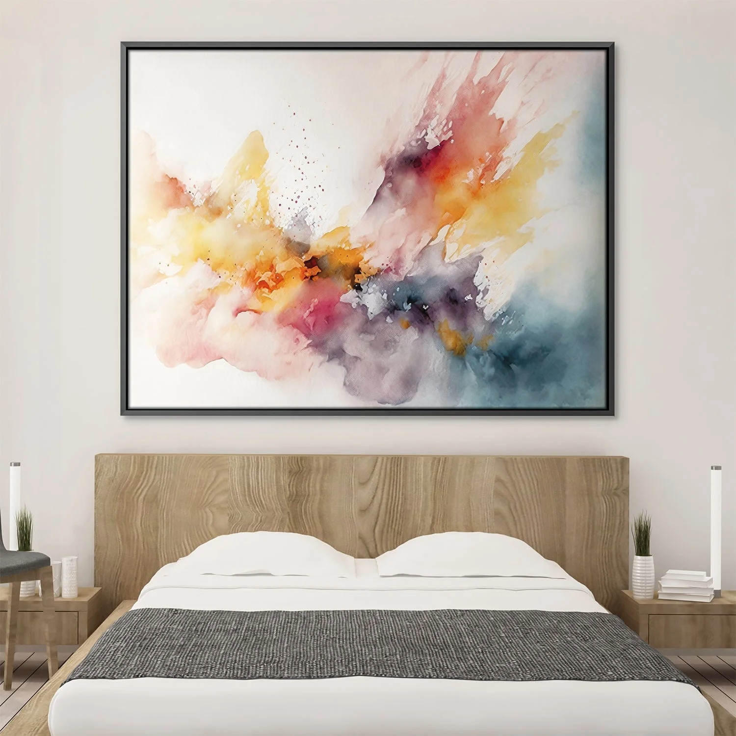 Watercolor Splash Canvas - Image 3