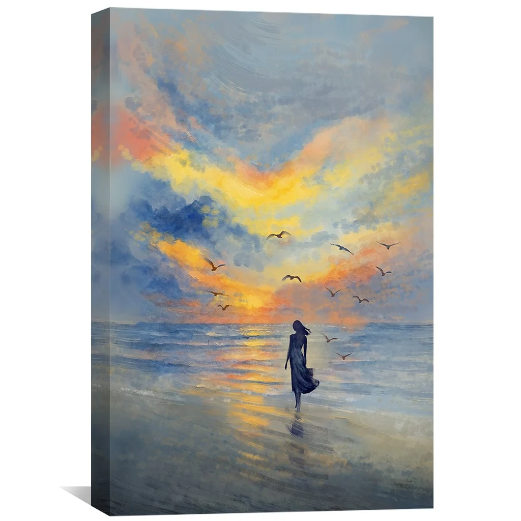 Where Sky Meets Soul Canvas - Image 4