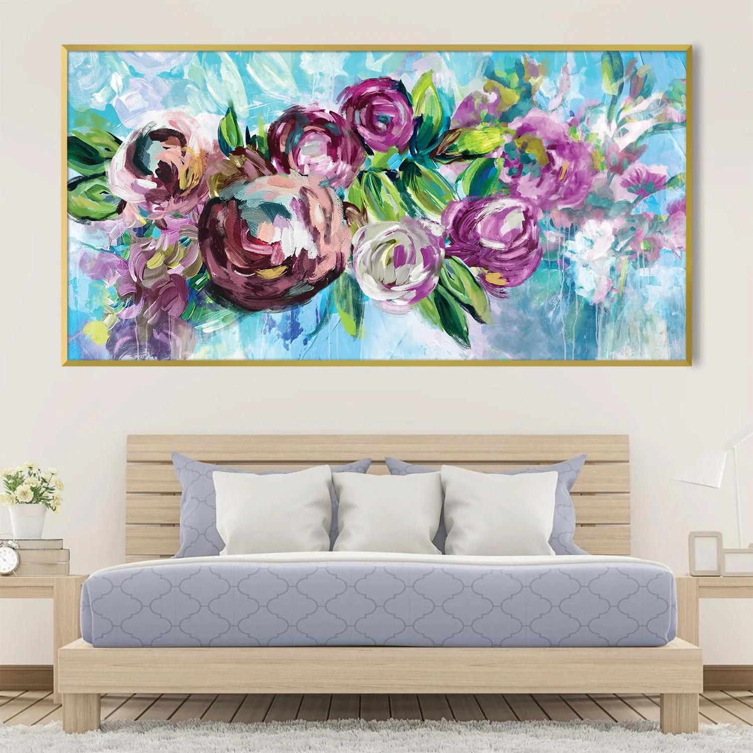 Whirl of Petals Canvas - Image 2