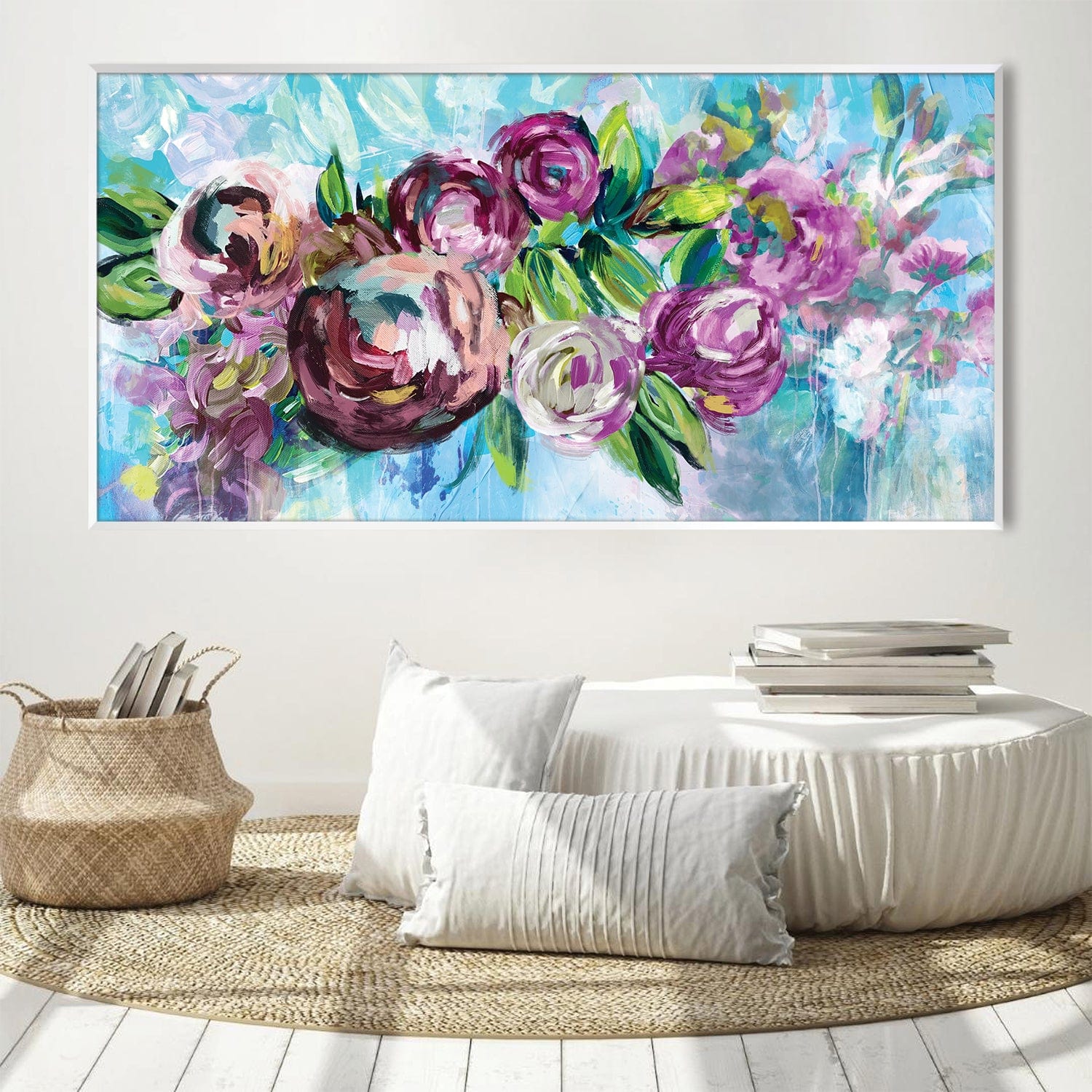 Whirl of Petals Canvas - Image 3