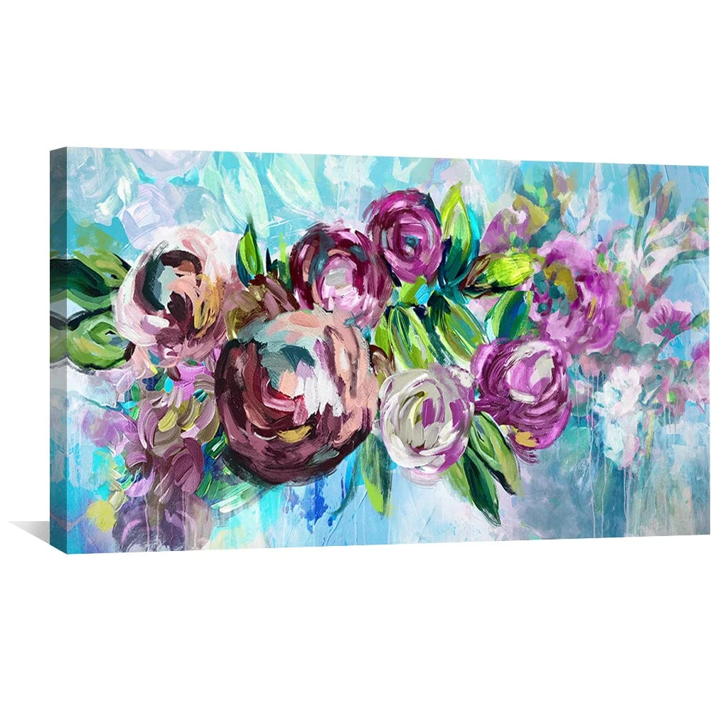 Whirl of Petals Canvas - Image 4