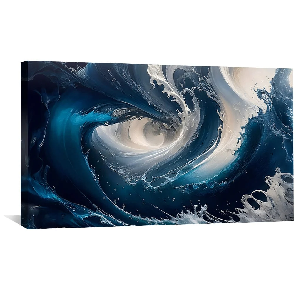 Whirling Waves Canvas - Image 4