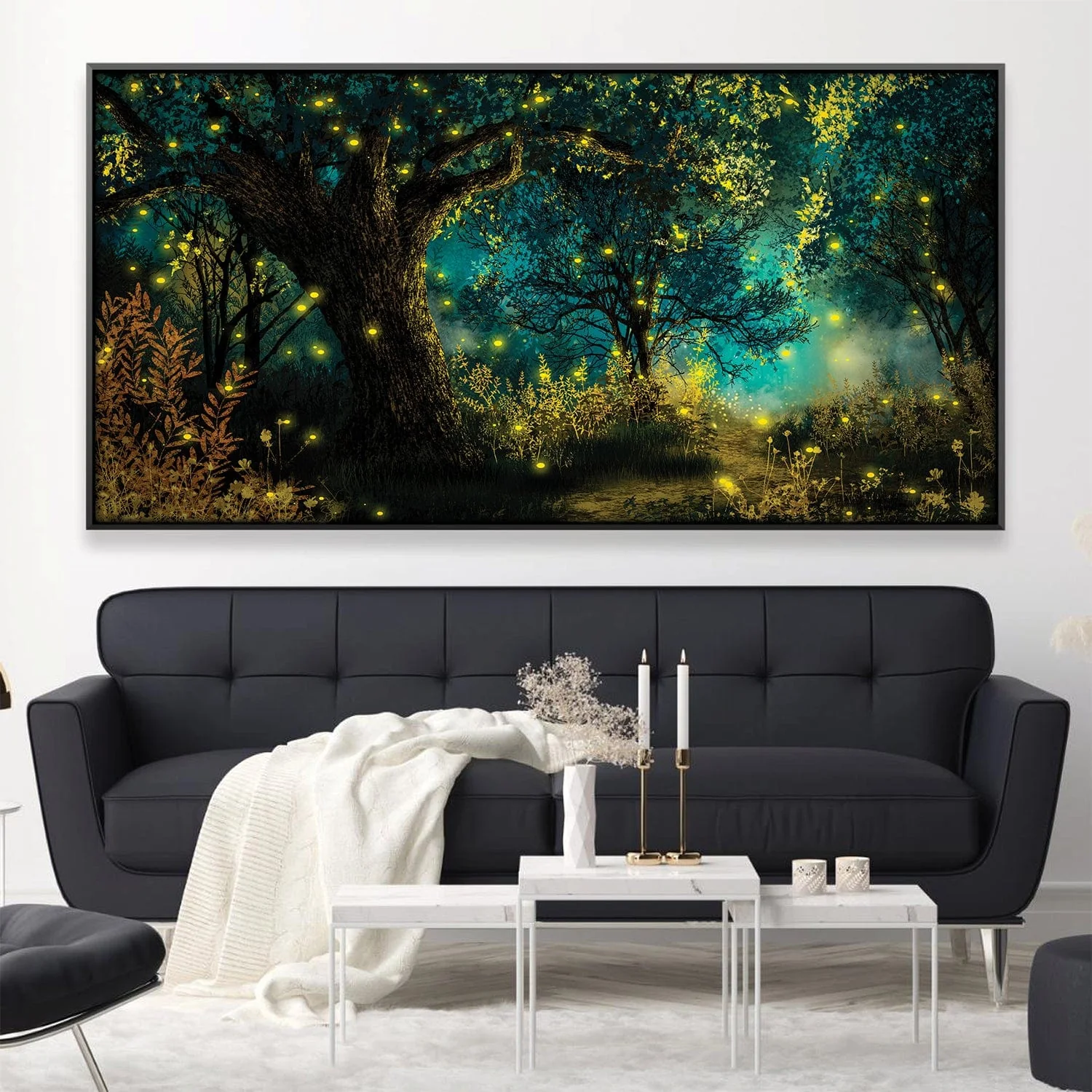 Whispers of the Fireflies Canvas