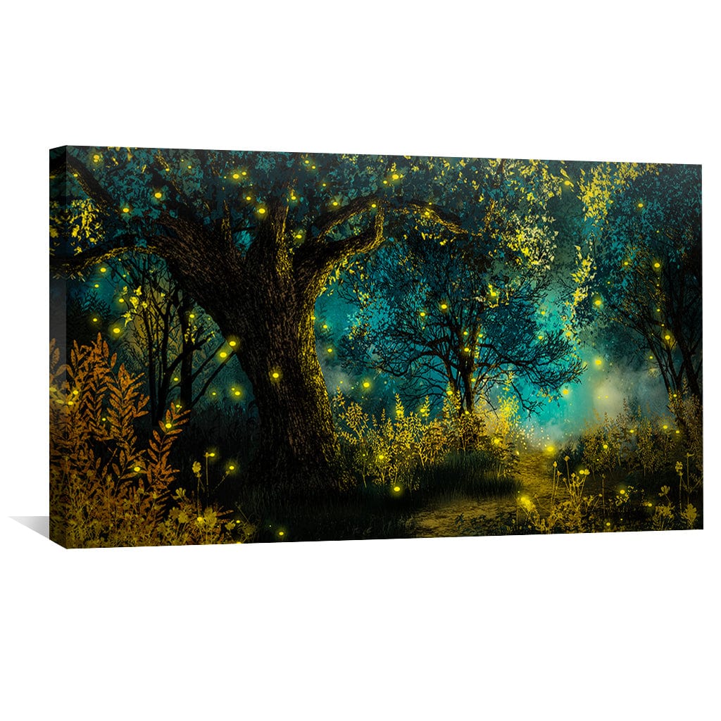 Whispers of the Fireflies Canvas - Image 4