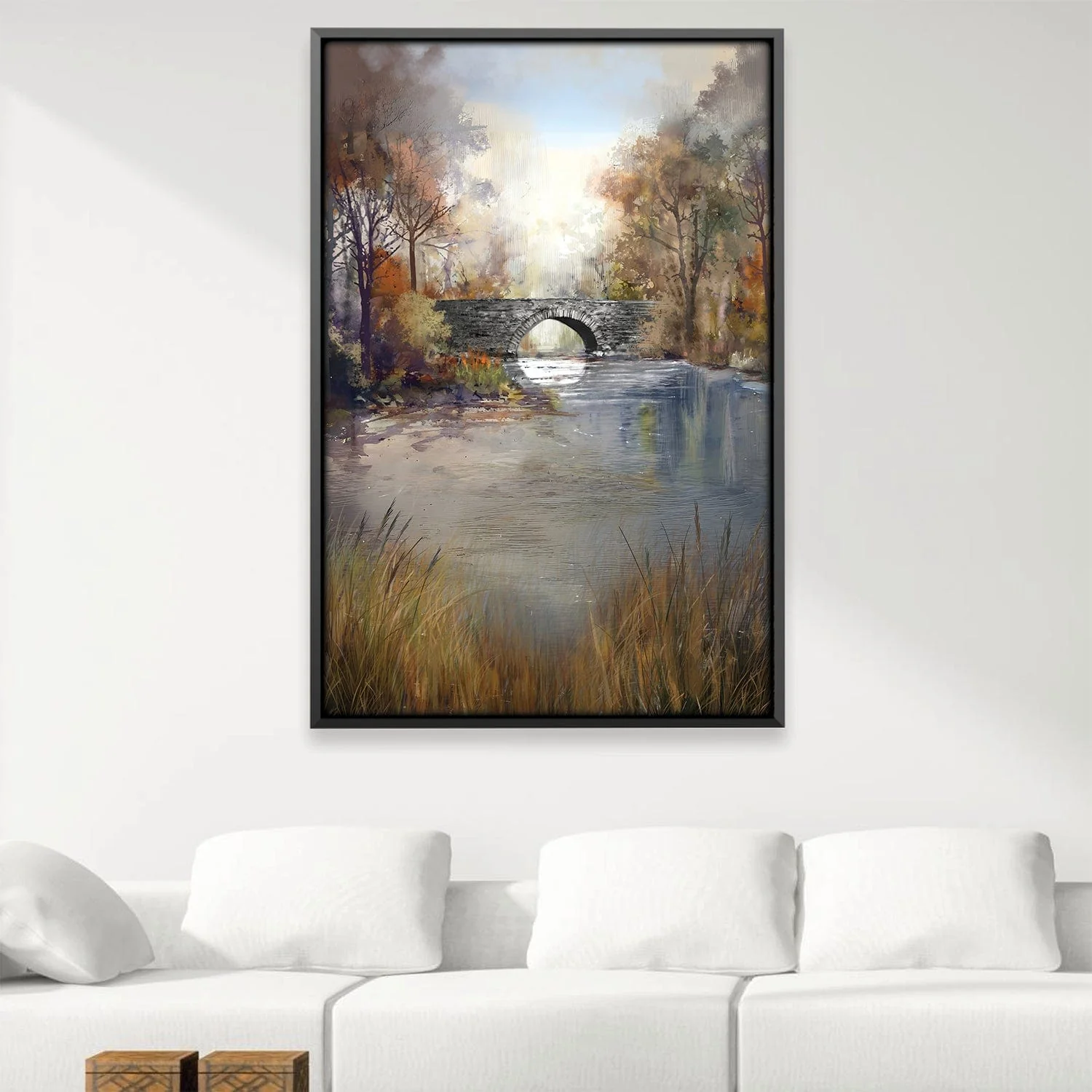 Whispers of the Stone Bridge Canvas