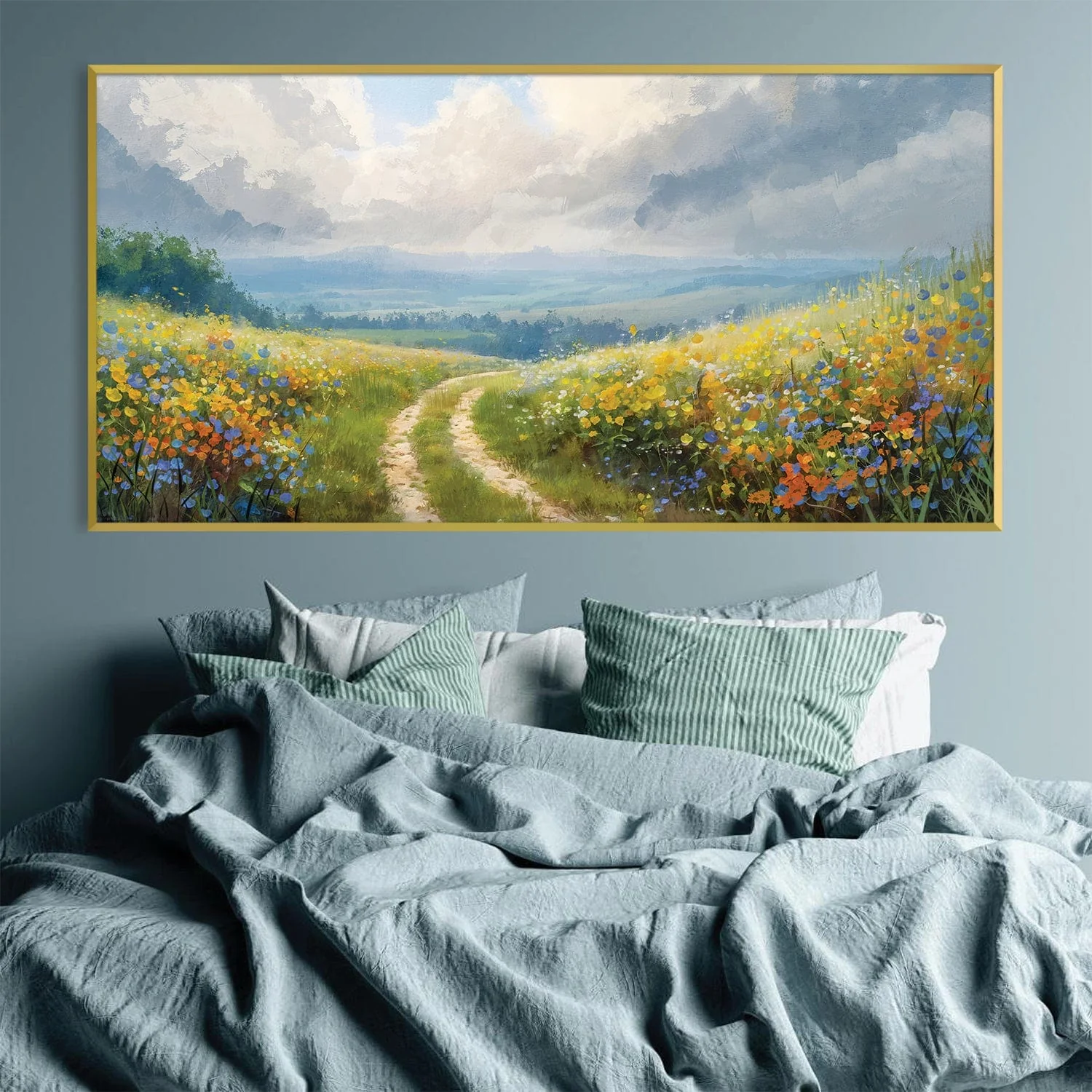 Wildflower Drift Canvas - Image 2