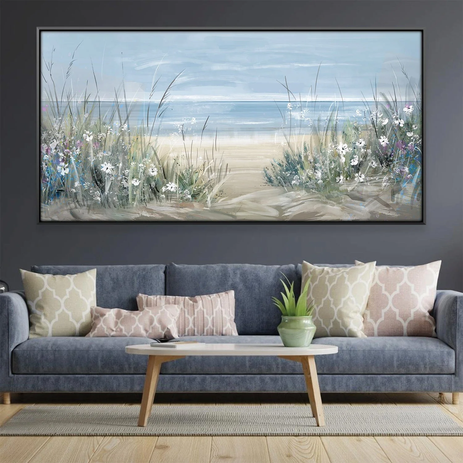 Wildflower Edge Canvas