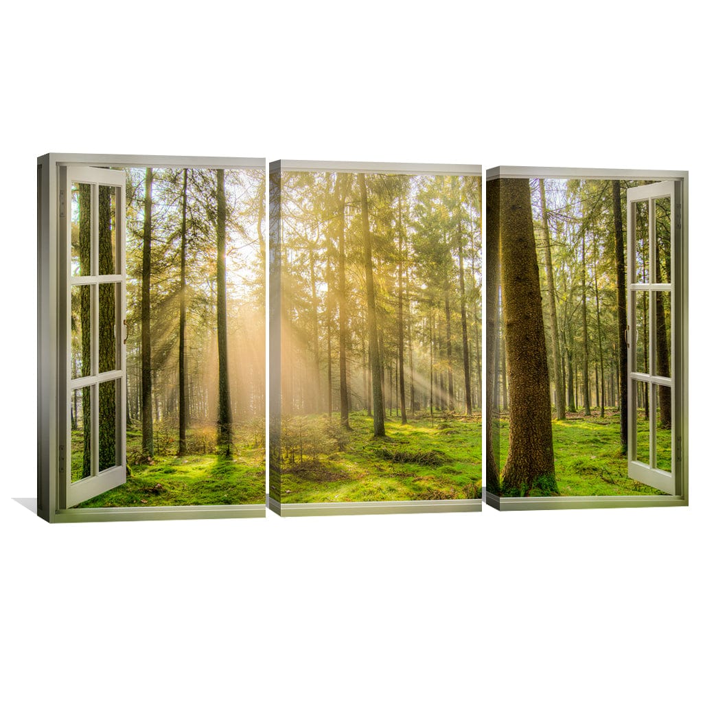 Window to Forestry Canvas - Image 4