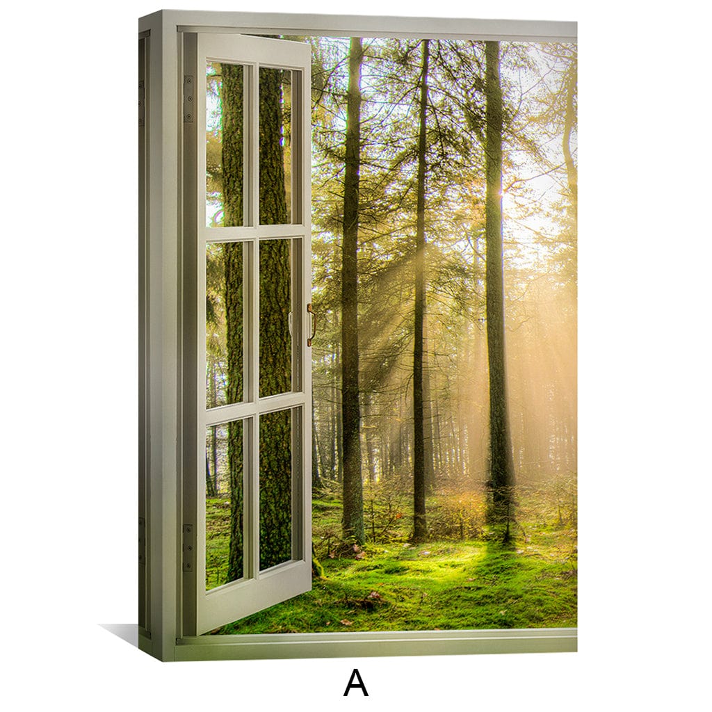 Window to Forestry Canvas - Image 5