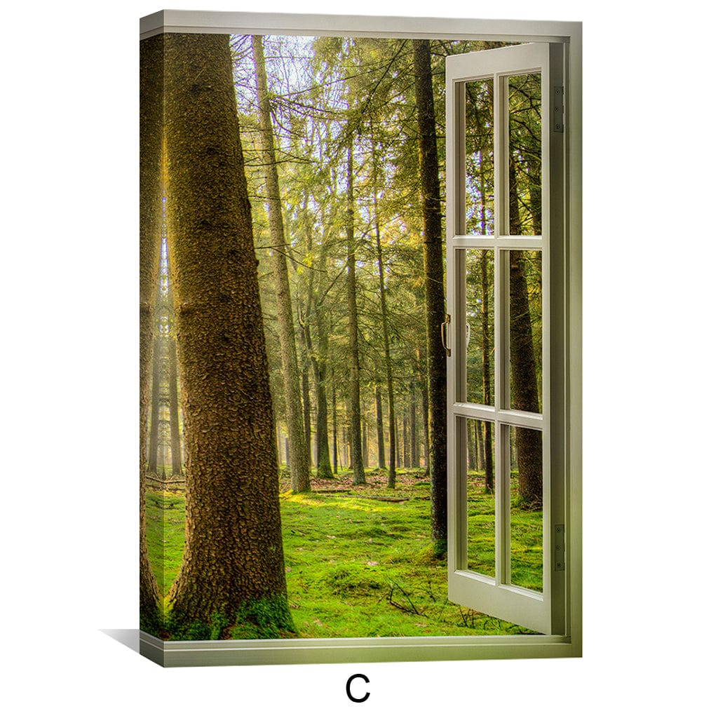 Window to Forestry Canvas - Image 7