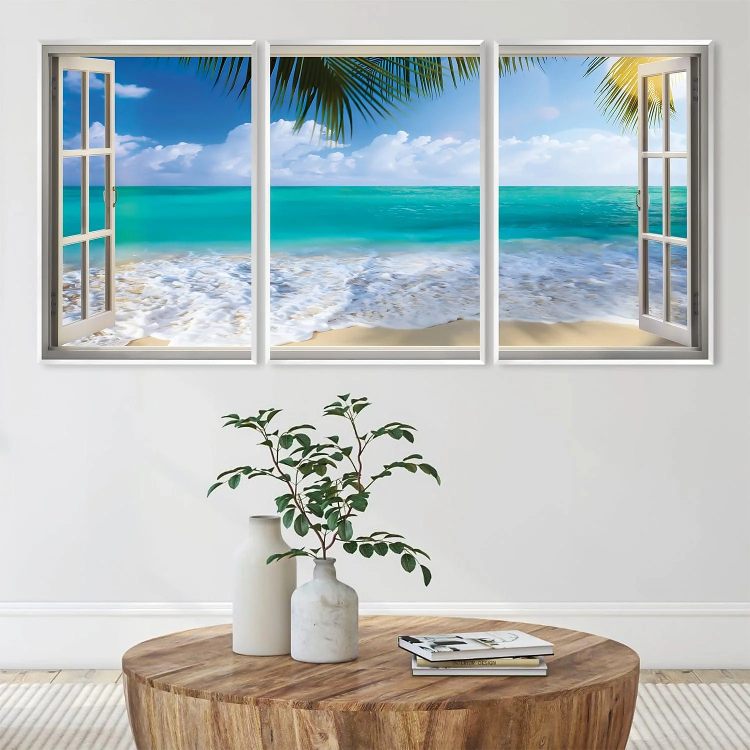 Window to Paradise Canvas - Image 3