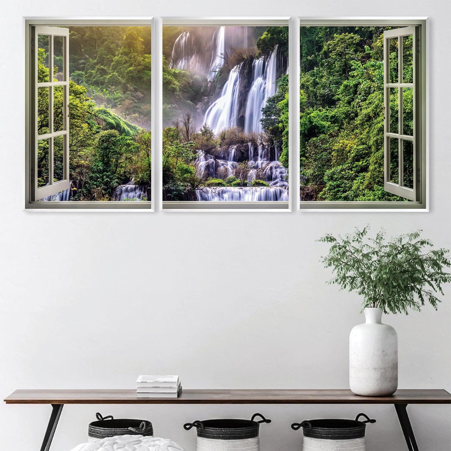 Window to the Waterfall Canvas - Image 3