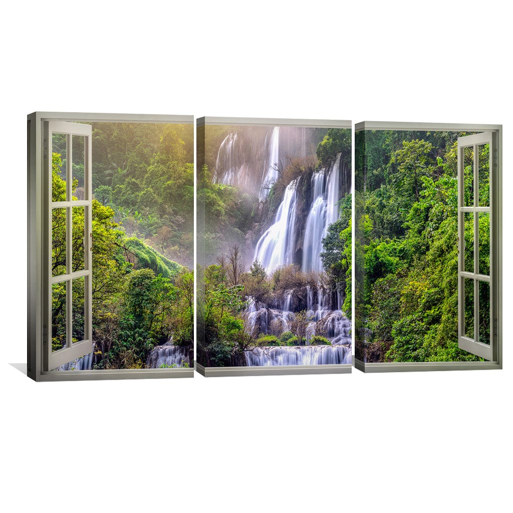 Window to the Waterfall Canvas - Image 4