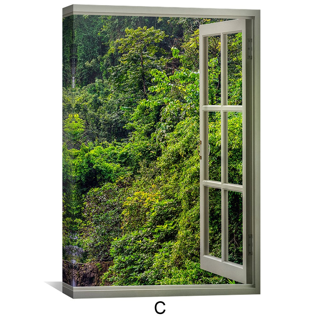 Window to the Waterfall Canvas - Image 7