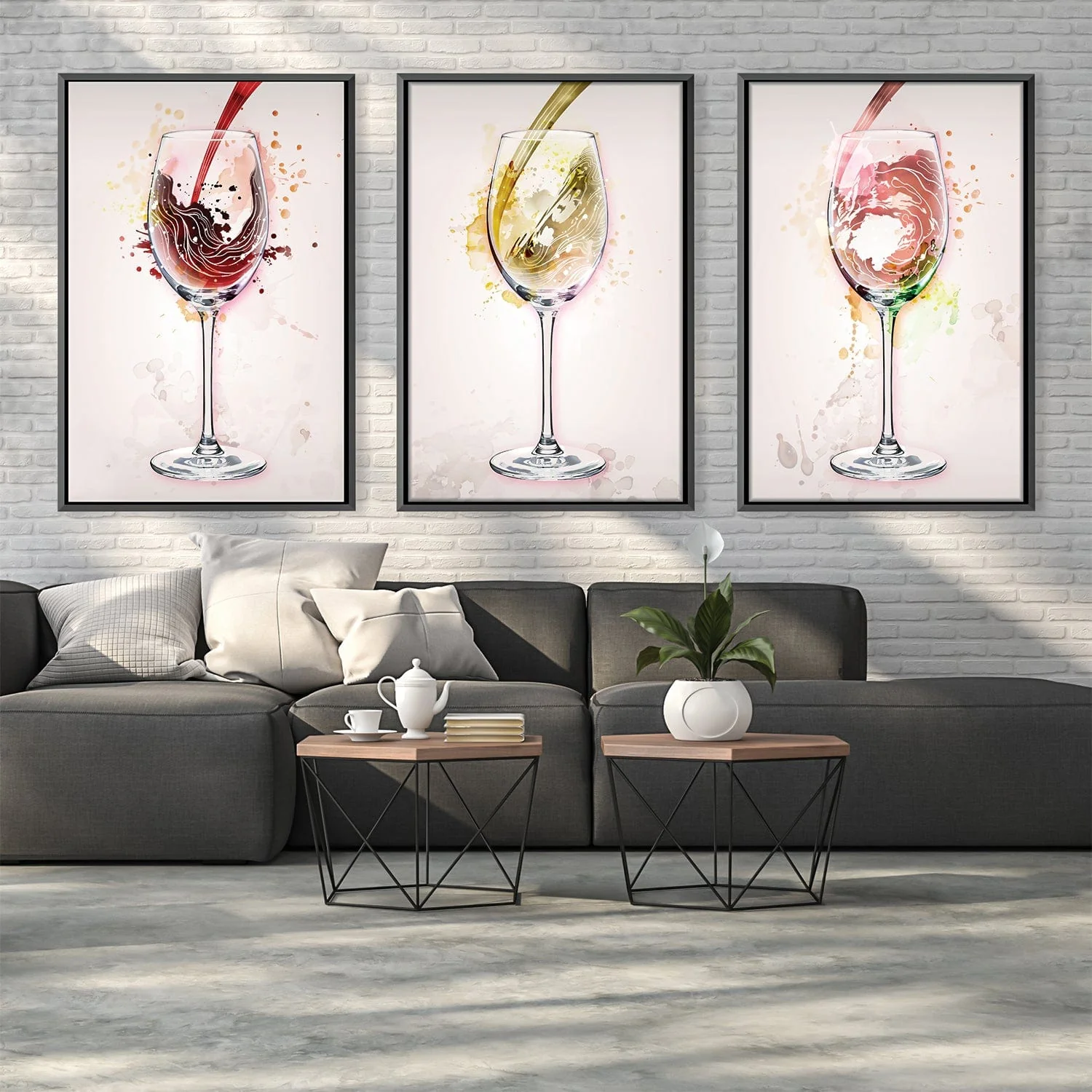 Wine Night Canvas - Image 3