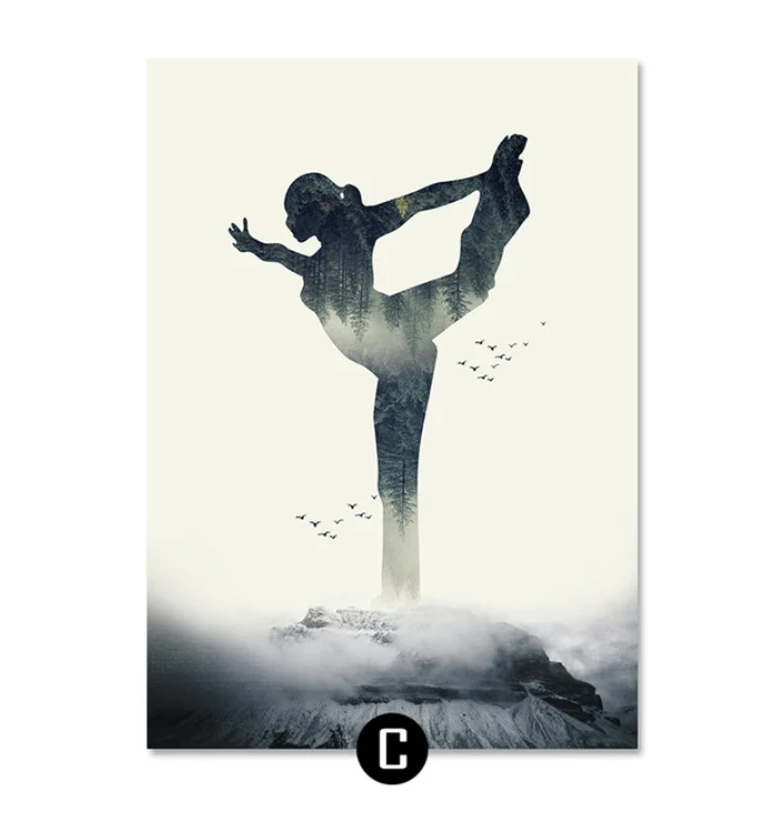 Yoga Abstract Canvas - Image 6
